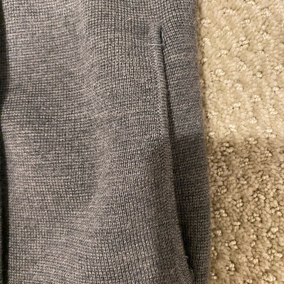Eileen Fisher Grey long sweater coat small - Picture 5 of 5